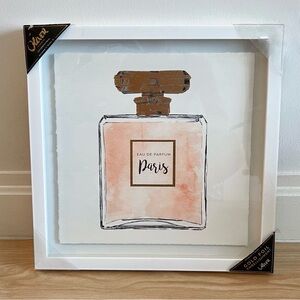 Oliver Gal framed Paris perfume print